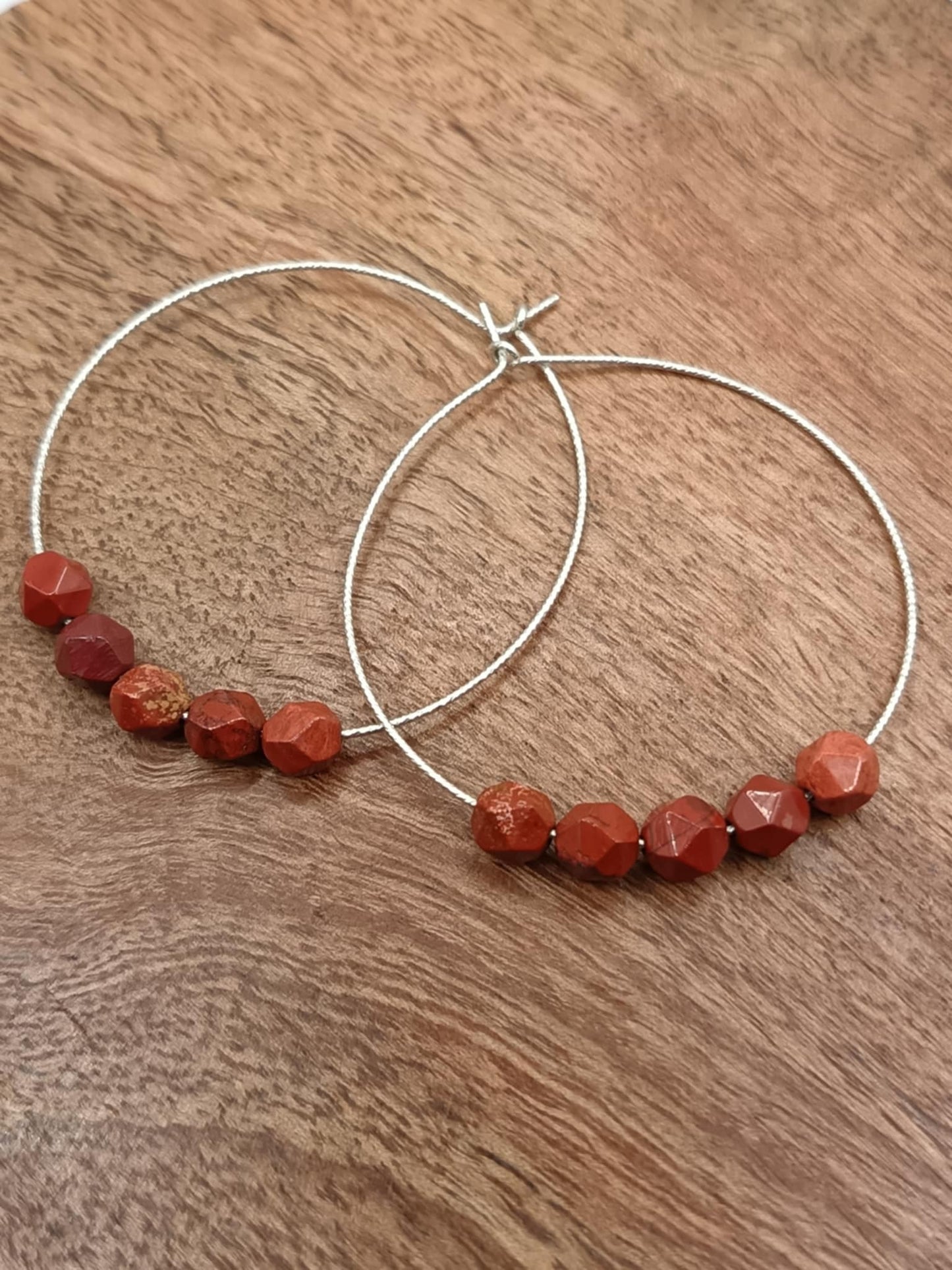 Créoles argent 925 & pierres au choix