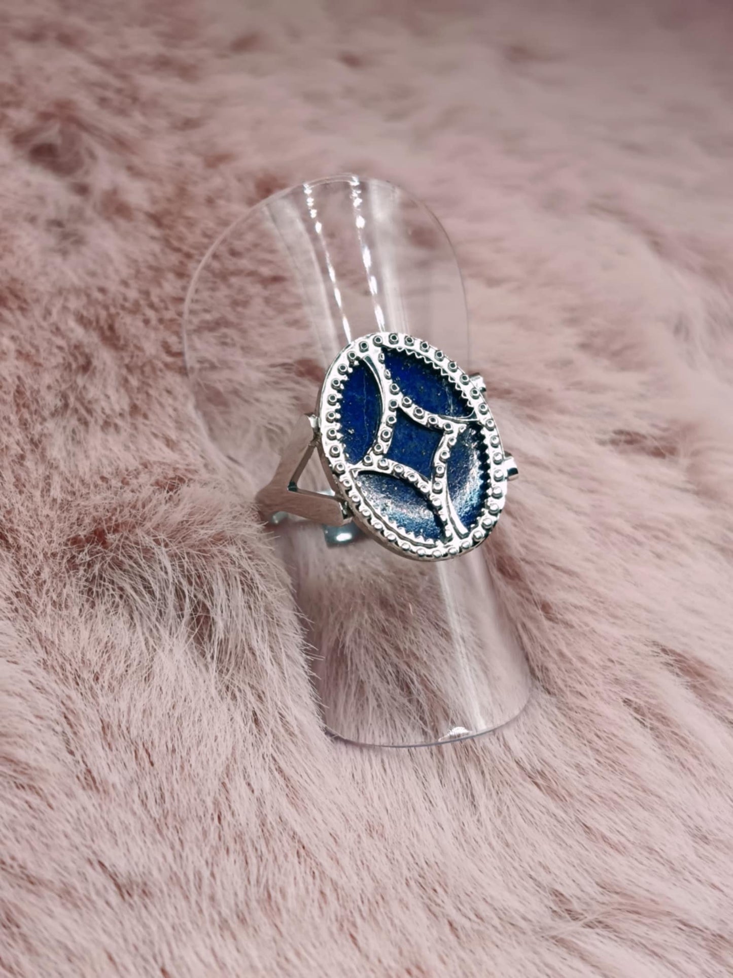 Bague design & Lapis lazuli