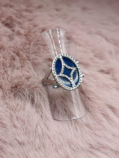 Bague design & Lapis lazuli