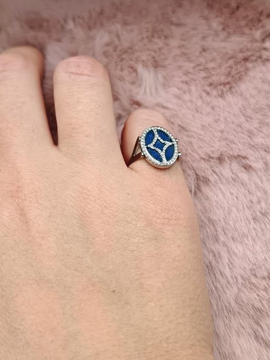 Bague design & Lapis lazuli