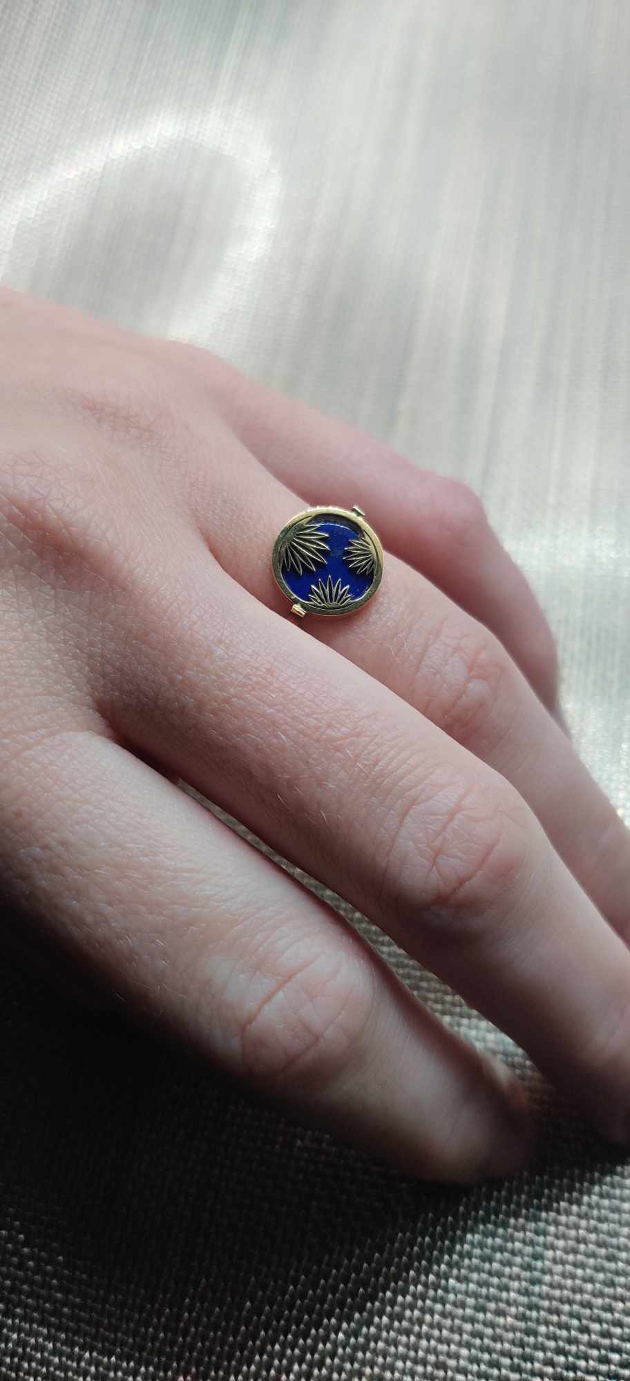 Bague palmier pierre au choix