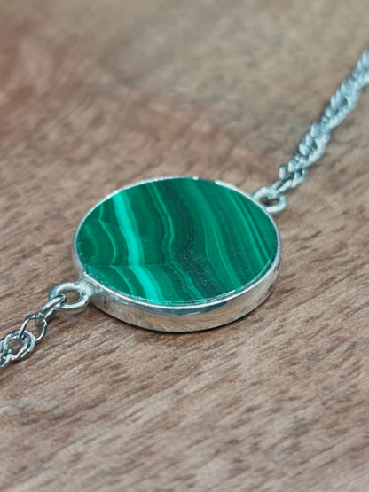 Bracelet Singapour Malachite