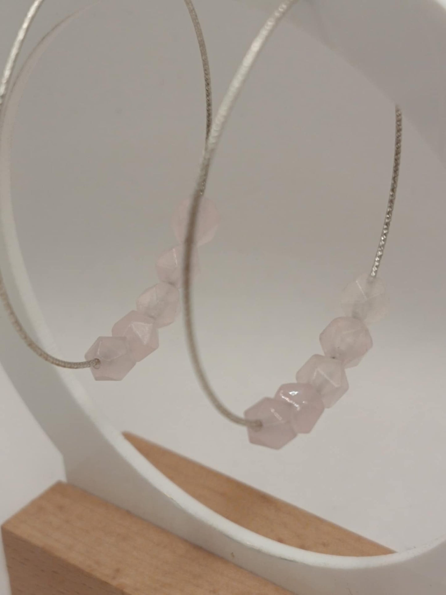 Créoles argent 925 & pierres au choix