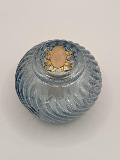 Bague dorée/argentée double et pierre au choix