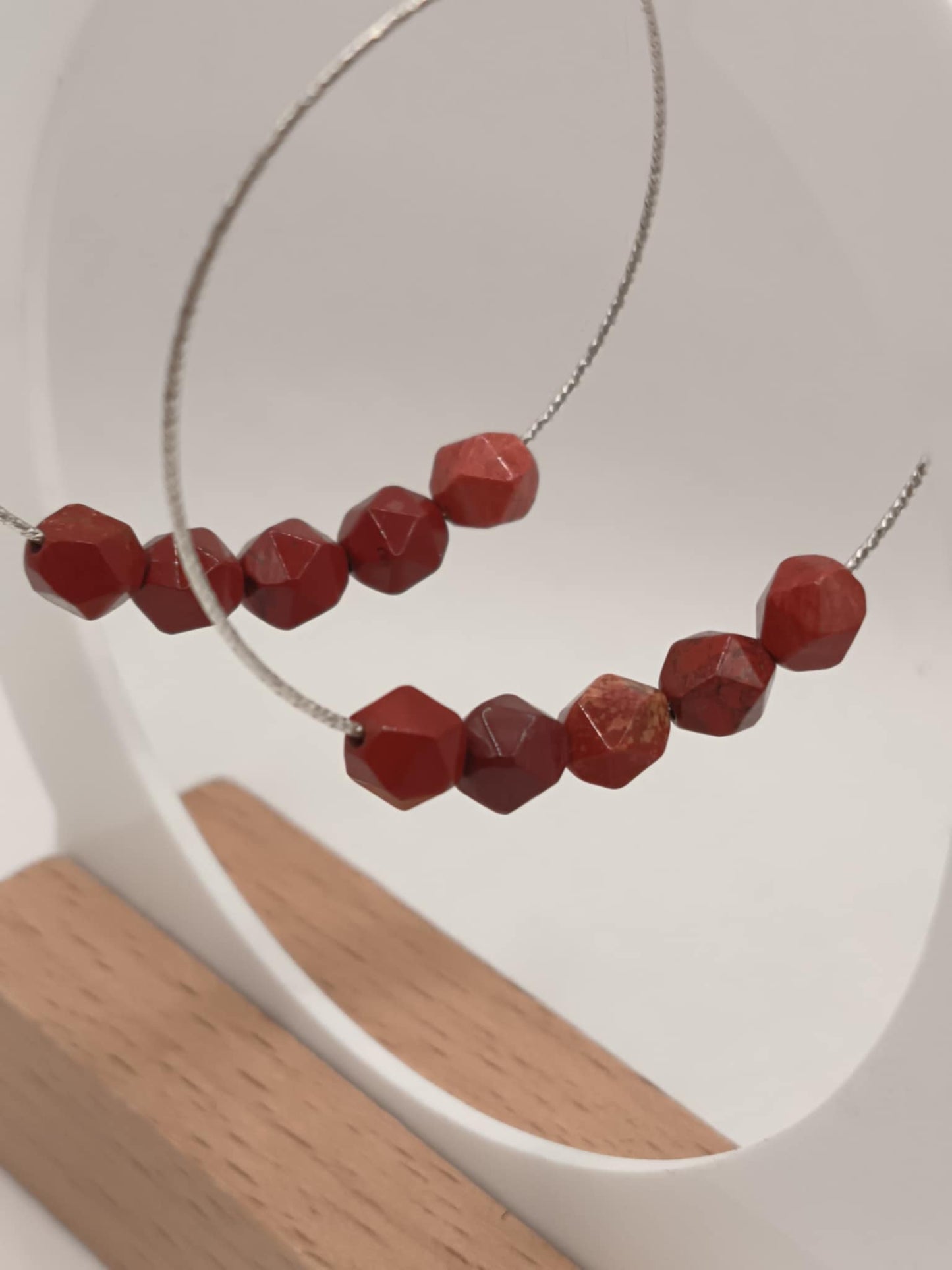 Créoles argent 925 & pierres au choix