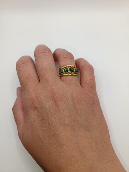 Bague 5 pierres pierre au choix