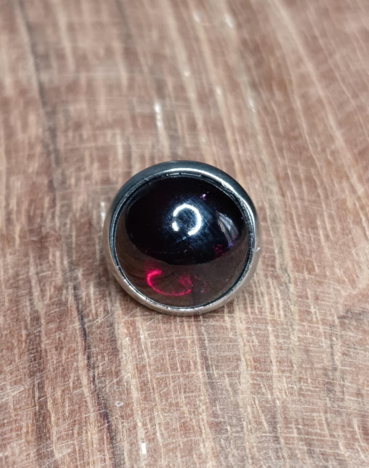 Clous d'oreilles argentés & pierre au choix